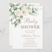 ベビーミニマルシャワー招待状 招待状 (正面/裏面)