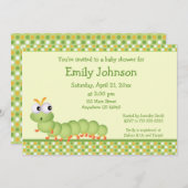 ベビームカデ 招待状 (正面/裏面)