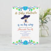 ベビームチャチョフィエスタベビーシャワー招待状 招待状 (スタンド正面)