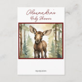 ベビームースニュートラルベビーシャワーおむつラッフル エンクロージャーカード (裏面)