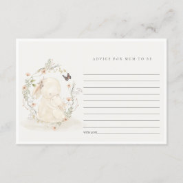 ベビームームバニーフローラアドバイス エンクロージャーカード