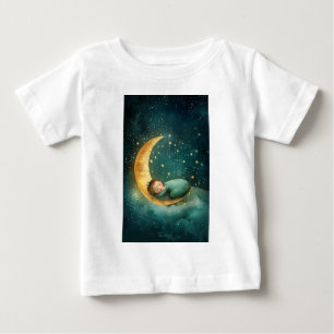 ベビームーンに眠る ベビーTシャツ