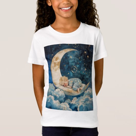 ベビームーンに眠る Tシャツ (正面)