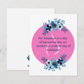 ベビームーンスパデー シーズンカード (正面/裏面)