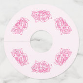 ベビーメイキングポションピンク赤ちゃんシャワートースト ワイングラスタグ (裏面)