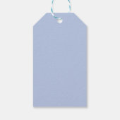 ベビーメイキングポションブルータイポグラフィベビーシャワー ギフトタグ (裏面)