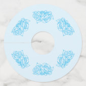 ベビーメイキングポションブルーベビーシャワートースト ワイングラスタグ (裏面)