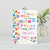 ベビーメキシコのフィエスタの赤ちゃんシャワーについて 招待状 (スタンド正面)