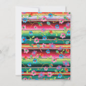 ベビーメキシコのフィエスタの赤ちゃんシャワーについて 招待状 (裏面)