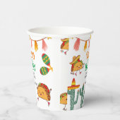 ベビーメキシコの赤ちゃんシャワーへのタコの好意 紙コップ (右)