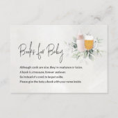 ベビーメッセージカード用の書籍 – ベビーはBrewing エンクロージャーカード (正面)