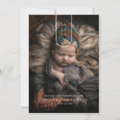 ベビーモダンのArch Dateの写数々の真 招待状 (正面)