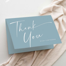 ベビーモダンエレガントシャワーのスクリプト サンキューカード