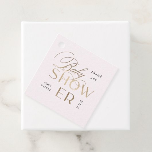 ベビーモダンエレガントシャワー フェイバータグ (インサイチュ)