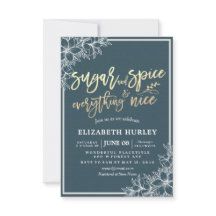 ベビーモダンシャワーシュガー&スパイス&オールナイス