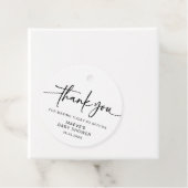 ベビーモダンシャワーメッセージカードミニマルシンプルリスト フェイバータグ (インサイチュ)