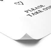 ベビーモダンシャワー特典記号 ポスター (角)