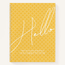 ベビーモダンジャーナルと七宝文柄 ノートブック