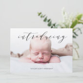 ベビーモダンスクリプトの発表の紹介 招待状 (スタンド正面)