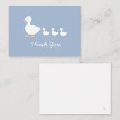 ベビーモダンダックリングサンキューフラットカード ノートカード (正面/裏面)