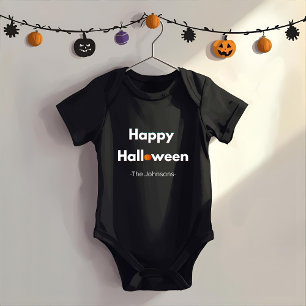 ベビーモダンハロウィーンボディースーツパーソナライズされた- ベビーボディスーツ