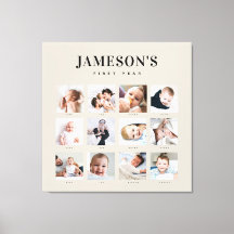 ベビーモダン初年度記念写真カレンダーC