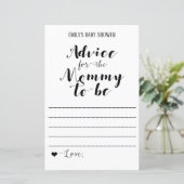 ベビーモダン素朴シャワーゲーム印刷 (スタンド正面)