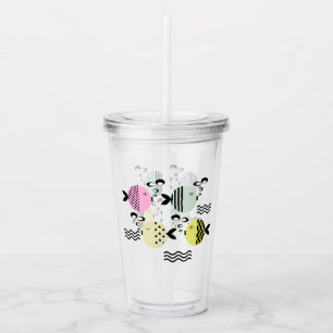 ベビーモチーフ、アクリル子供へタンブラー アクリルタンブラー
