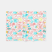 ベビーモノベビーブランケット フリースブランケット (正面(横))