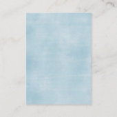 ベビーモミー恐竜の乳幼児シャワー散水用の本 エンクロージャーカード (裏面)