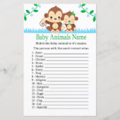 ベビーモンキーベビー動物名ゲーム (正面)