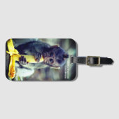 ベビーモンキー食べズバナナ ラゲッジタグ (正面横)