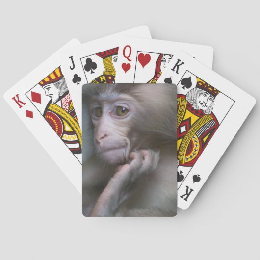 ベビーモンキー トランプ (裏面)