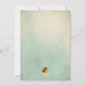 ベビーモーシャワー招待状 招待状 (裏面)