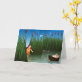 ベビーモーズパスソーバーマンガ カード (黄色い花)