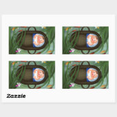 ベビーモーズパスソーバーマンガ 長方形シール (シート)