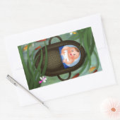 ベビーモーズパスソーバーマンガ 長方形シール (封筒)