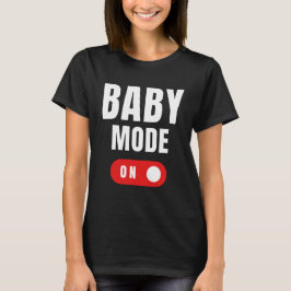 ベビーモード - ブラック 妊娠 発表 Tシャツ