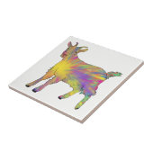 ベビーヤカラフルギカワイトファームア絵画ートズ タイル (側面)