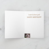 ベビーヤギとハートママ誕生日 カード (内部)