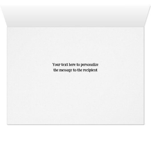 ベビーヤギのパングリーティングカード (内部横(下))