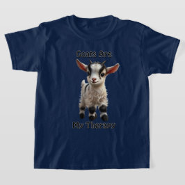 ベビーヤギ毛ふわふわで明るい表情 Tシャツ