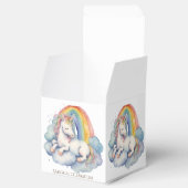 ベビーユニコーンガールベビーシャワー フェイバーボックス (オープン)