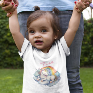 ベビーユニコーンガール ベビーTシャツ