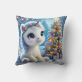 ベビーユニコーンクリスマス クッション (裏面)