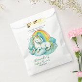 ベビーユニコーンサンキューベビー男女兼用シャワー フェイバーバッグ (封をした状態)