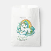 ベビーユニコーンサンキューベビー男女兼用シャワー フェイバーバッグ (正面)