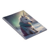 ベビーユニコーン・イン・スノー ノートブック (右側)