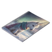 ベビーユニコーン・イン・スノー ノートブック (左側)