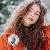 ベビーユニコーン,女の子,子供の多発性硬化症ボタン 缶バッジ